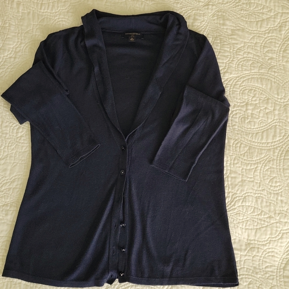 🎈 3/$25 Banana Republic shawl collar cardigan